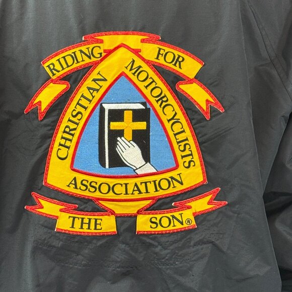 Tri-Mountain Mens CMA Nylon Jacket Riding For The Son Logo XL - Picture 6 of 6